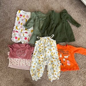Bundle of baby clothes 12 months